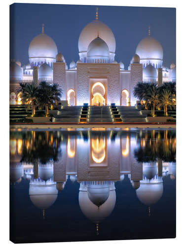 Tableau sur toile Sheikh Zayed Grand Mosque, Abu Dhabi