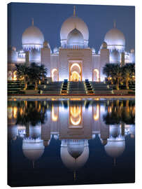 Tableau sur toile Sheikh Zayed Grand Mosque, Abu Dhabi - Achim Thomae