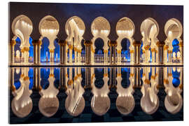 Acrylic print Sheikh Zayed Grand Mosque, Abu Dhabi - Achim Thomae
