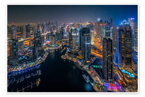 Poster Dubai Marina