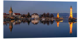 Akrylbillede New lighthouse Lindau on Lake Constance - Achim Thomae