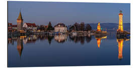 Cuadro de aluminio New lighthouse Lindau on Lake Constance