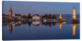 Lienzo New lighthouse Lindau on Lake Constance - Achim Thomae