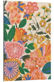 Quadro em alumínio Secret garden - Gigi Rosado