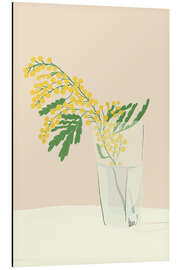 Aluminium print Mimosa - Gigi Rosado