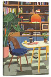 Canvas print Home Library
