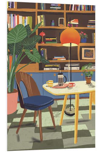 Cuadro de PVC Home Library