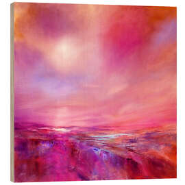 Holzbild Touch the Sky - Den Himmel berühren - Annette Schmucker