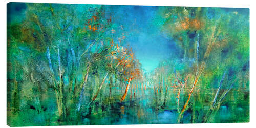 Canvas print Forest bathing
