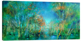 Canvas print Forest bathing - Annette Schmucker