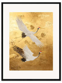 Ingelijste kunstdruk Celestial Messengers