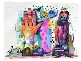 Tableau en verre acrylique Fortune Telling by Hand - Elena Samborskaja