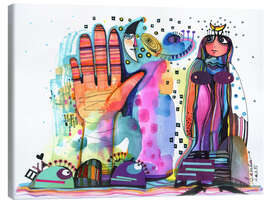 Tableau sur toile Fortune Telling by Hand - Elena Samborskaja