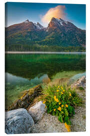 Canvas print Spring at Hochkalter, Bavaria - Martin Wasilewski