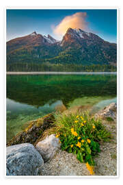 Obraz Spring at Hochkalter, Bavaria - Martin Wasilewski