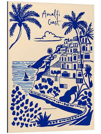 Magnettafel Blue Amalfi Coast