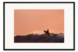 Gerahmter Kunstdruck Der Surfer