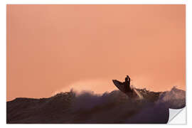 Vinilo para la pared The Surfer - Félix Frankl