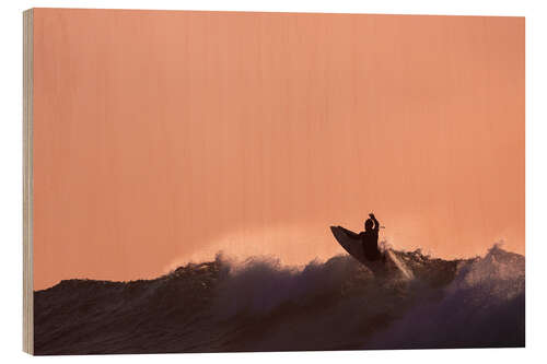 Hout print The Surfer
