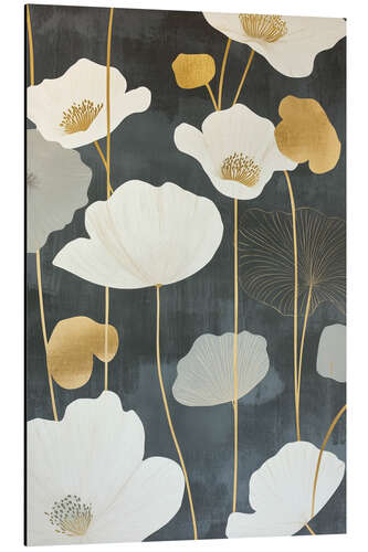 Aluminium print Lotus Zen