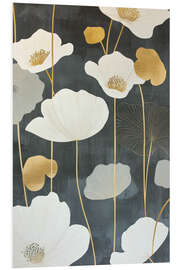 Hartschaumbild Lotus Zen