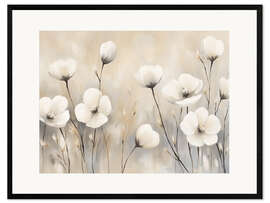 Gerahmter Kunstdruck Schwindendes Licht