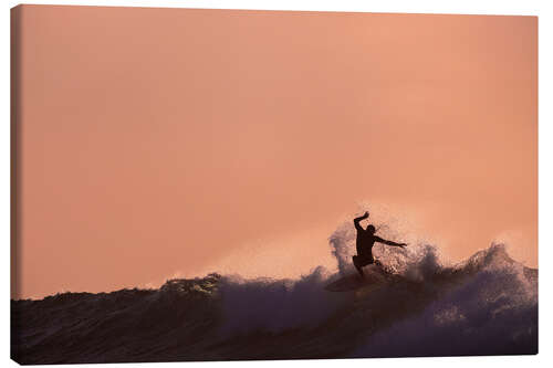 Obraz na płótnie The Surfer in Tenerife