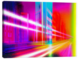 Canvas-taulu Big city at night