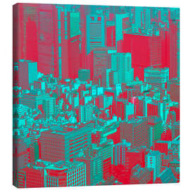 Canvas print Tokyo Skyline - Steffen Schuster