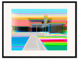 Framed art print Villa Palm Springs - Steffen Schuster