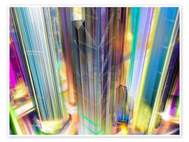 Wall print Skyscrapers at night - Steffen Schuster