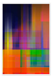 Wall print Skyscrapers at night - Steffen Schuster