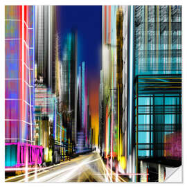 Wandsticker New York City