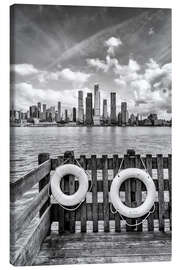 Canvas print Grandiose NYC Skyline mit Hudson Yards - Melanie Viola