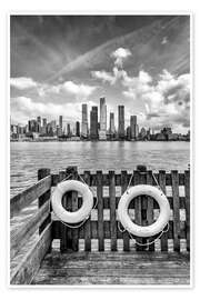 Billede Grandiose NYC Skyline mit Hudson Yards - Melanie Viola