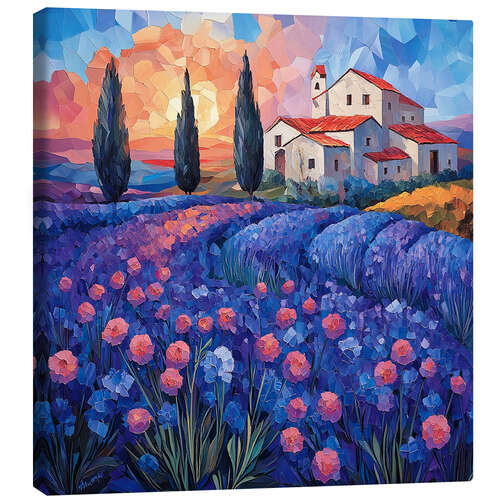 Tableau sur toile Flowers from Provence