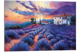 Cuadro de plexi-alu Fairytale Provence - Maria Tuzhilkina