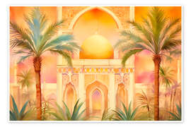 Plakat Tropical Jungle Palace