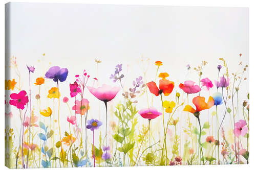 Canvas print Spring Meadow Wildflower