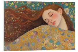 Magnettafel Das wallende Haar