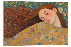 Obraz na drewnie The Flowing Hair - Felipe Hora