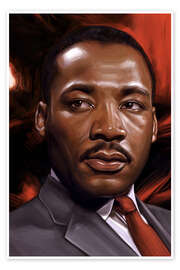 Wandbild Dr Martin Luther King - Dmitry Belov
