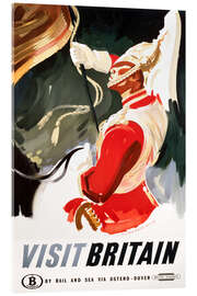 Cuadro de metacrilato Visit Britain - Vintage Travel Collection