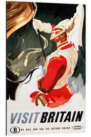 Aluminium print Visit Britain - Vintage Travel Collection