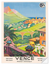 Wandsticker Vence Prés Nice