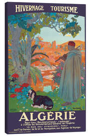 Leinwandbild Algérie - Vintage Travel Collection