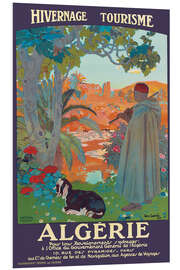 Foam board print Algérie - Vintage Travel Collection