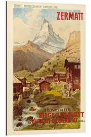 Alubild Zermatt Chemins de Fer