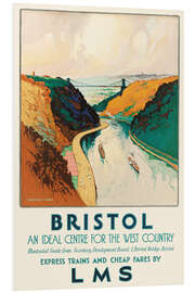 Print på skumplade Bristol, An Ideal Centre For The West Country