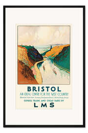 Gerahmter Kunstdruck Bristol, An Ideal Centre For The West Country